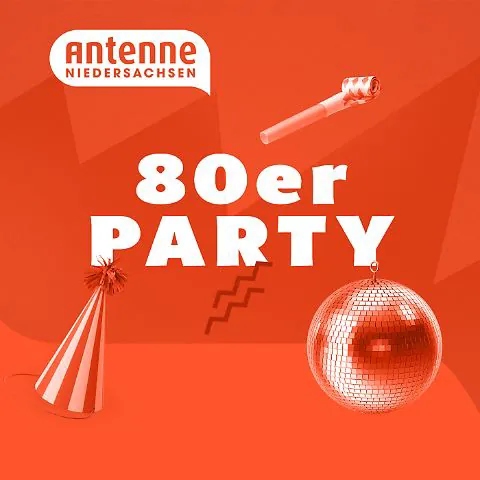 Logo Antenne Niedersachsen 80er Party