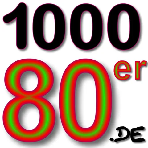 Logo Webradio 1000 80er