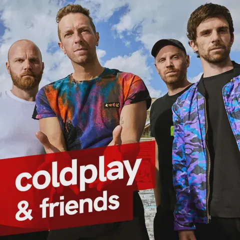 Logo Planet Radio Coldplay